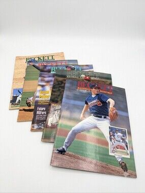 1990s Beckett Baseball Card Monthly Magazine Lot (5 Issues, 1991–1995) ⚾ MLB